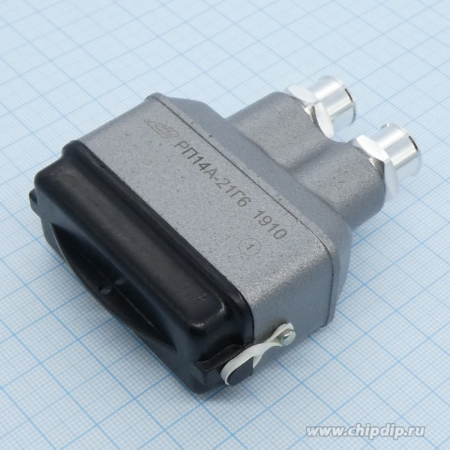 РП14А-21Г6 розетка, Соединитель низкочастотный, прямоугольный, внутреннего монтажа 03г.