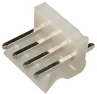 Разъём питания PWL-04 pitch 3.96 mm