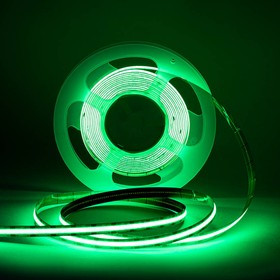 ML-R504-COB-G-S, Лента светодиодная COB, зеленый, 12В, 12Вт/м, 504д/м, 618лм/м, IP20, 10мм, 1м ML-R504-COB-G-S, Лента светодиодная COB, зеленый, 12В, 12Вт/м, 504д/м, 618лм/м, IP20, 10мм, 1м