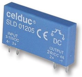 SLD03205, SP-ST-SL Series Solid State Relay, 4 A Load, PCB Mount, 32 V Load, 32 V Control SLD03205, SP-ST-SL Series Solid State Relay, 4 A Load, PCB Mount, 32 V Load, 32 V Control