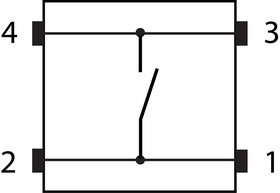 B3FS-1000, Тактильная кнопка, B3FS, Top Actuated, SMD (Поверхностный Монтаж), Plunger for Cap, 100 гс