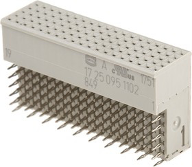 17250951102, Har-Bus HM 2mm Pitch Backplane Connector, Female, Right Angle, 7 Row, 95 Way