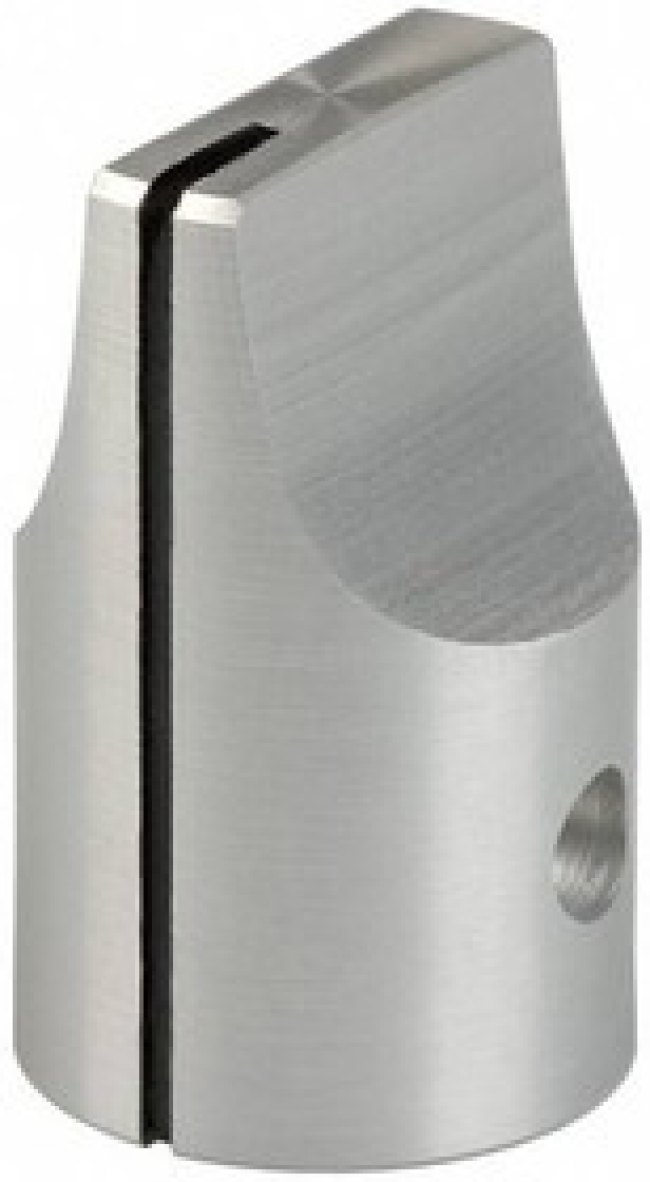 HD-63-3-6, Control Knob, Round/Wing Clear Line