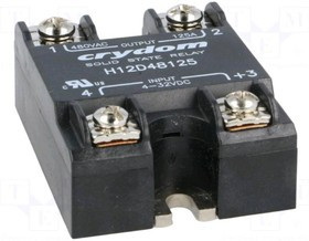 H12D48125, Реле 4-32VDC, 530VAC/125A