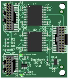BH-ADP-ISO110, Sockets &amp; Adapters BH Isolation Adapter XDS110