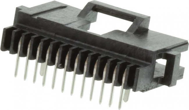 5-104074-1, Board to Board &amp; Mezzanine Connectors 10 POS HDR R/A SINGLE ROW