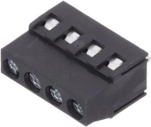 1800883, Fixed Terminal Blocks MKDSN 2.5/ 4-5.08 BK 1800883, Fixed Terminal Blocks MKDSN 2.5/ 4-5.08 BK