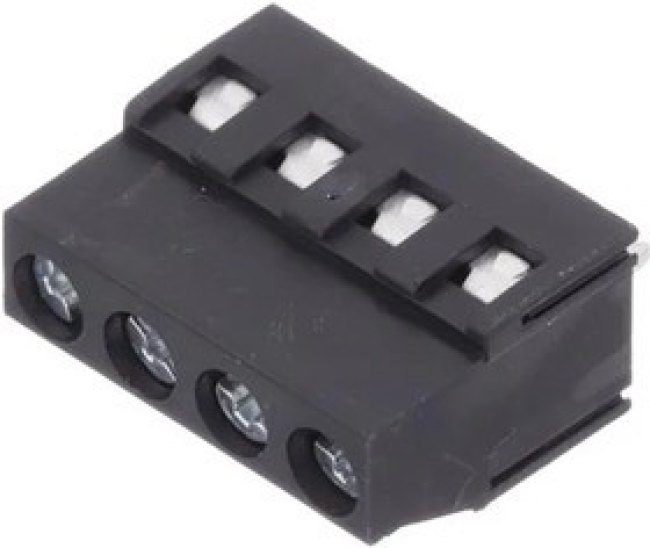 1800883, Fixed Terminal Blocks MKDSN 2.5/ 4-5.08 BK 1800883, Fixed Terminal Blocks MKDSN 2.5/ 4-5.08 BK