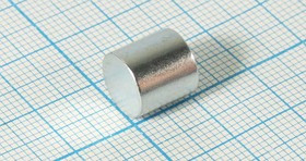 Магнит 10,0x10,0, цилиндр, рабочая температура -60~80C, Ni, класс N38
