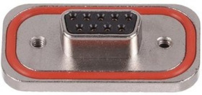 MDBRE09SMAN0, D-Sub Standard Connectors Rugged D-sub solder cup