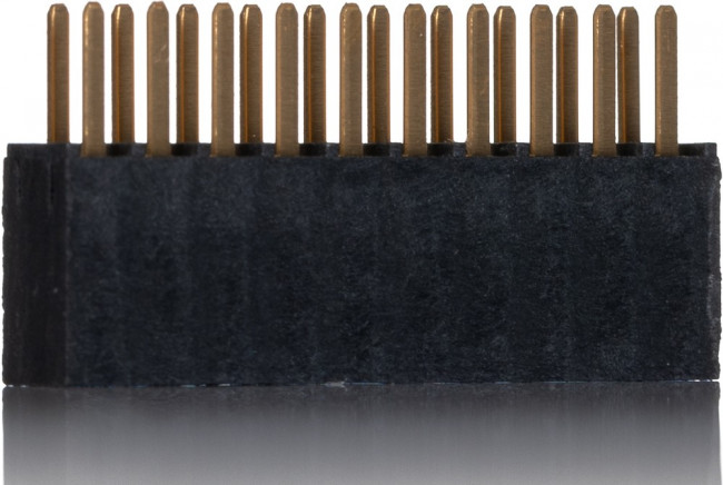 SSW-110-02-G-D, Headers &amp; Wire Housings Tiger Buy Socket Strip with PCB Tails, .100" Pitch