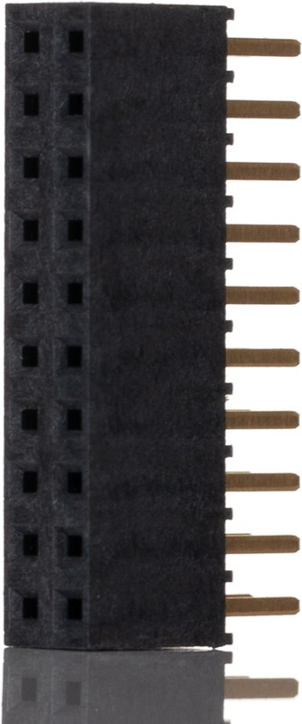 SSW-110-02-G-D, Headers &amp; Wire Housings Tiger Buy Socket Strip with PCB Tails, .100" Pitch