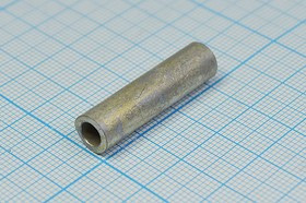 Гильза соединительная d5,0, 10.0S Cu луженая, обжимная; №2280 клемма гн+гн d5,0\\10,0S Cu луж\обж\\