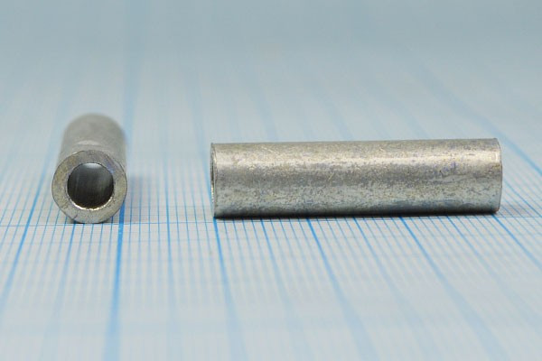 Гильза соединительная d5,0, 10.0S Cu луженая, обжимная; №2280 клемма гн+гн d5,0\\10,0S Cu луж\обж\\