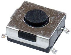 1-1437565-6 (FSM1LP), Кнопка тактовая h=3.1 мм SMD SPST