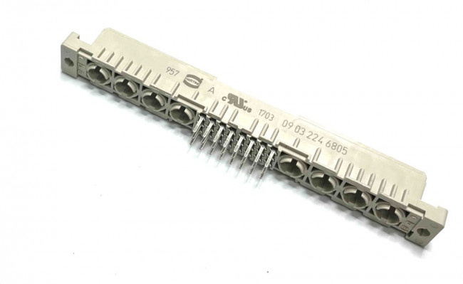 09032246805, DIN 41612 Connectors 24+8P 2A FEMALE STRT
