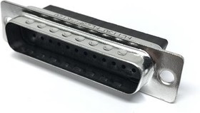 172704-0003, D-Sub High Density Connectors 25P PLUG CRIMP AND POKE