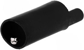 5030-SW, Зажим "крокодил", 10А, черный, 4мм