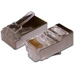 TWT-PL45/S-8P8C, Коннектор RJ-45 8P8C FTP Кат. 5e экранированный, универсальный, 100 шт. в упак. PL4 TWT-PL45/S-8P8C, Коннектор RJ-45 8P8C FTP Кат. 5e экранированный, универсальный, 100 шт. в упак. PL4