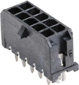 SCT3001WV-2x05P, Разъем Micro-Fit 3.0 розетка на плату прямая 10pin SCT3001WV-2x05P, Разъем Micro-Fit 3.0 розетка на плату прямая 10pin