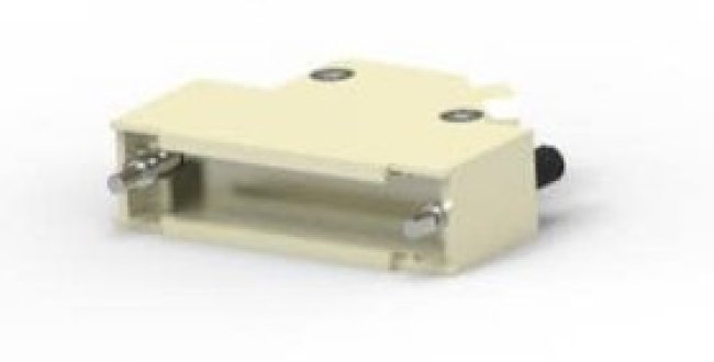 5-1478763-3, D-Sub Backshells Metal backshell 25 way 45 Deg Entry-KIT