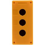 36-9223, Корпус пластиковый КП 3 кнопки 22 мм 36-9223, Корпус пластиковый КП 3 кнопки 22 мм