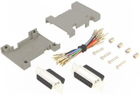 GA-1515-FF-LG-K, Переходник: адаптер, D-Sub 15pin "мама", с обеих сторон