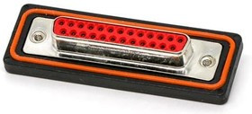 172704-0048, D-Sub Standard Connectors FCT DSUB SDR RCPT 25 PN SLD RMNT