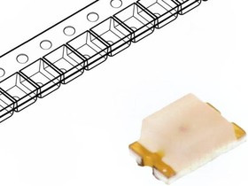 HSMD-C170, Standard LEDs - SMD Orange Diffused 604nm 8mcd