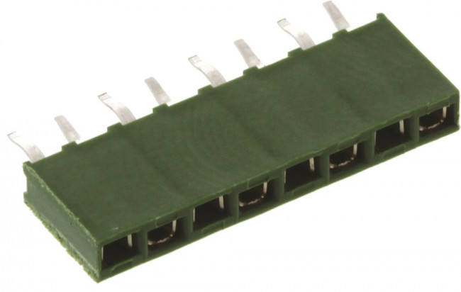 215297-8, PCB Receptacle, вертикальный, Board-to-Board, 2.54 мм, 1 ряд(-ов), 8 контакт(-ов)