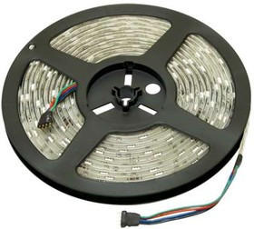 Лента светодиодная PLS 5050/60-12V 14.4Вт/м 6500К холод. бел. IP65 (уп.5м) JazzWay 1000958