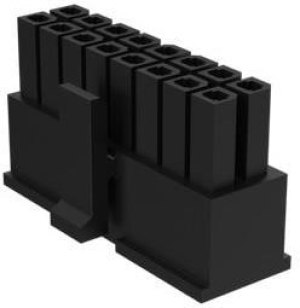 10127716-14LF, Headers & Wire Housings Minitek Power3.0 DR Rec Hsg 14Pos 10127716-14LF, Headers & Wire Housings Minitek Power3.0 DR Rec Hsg 14Pos
