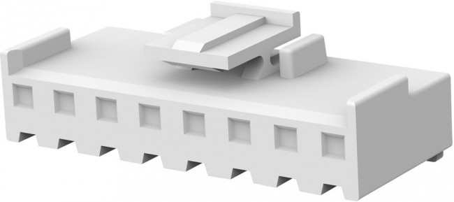 1-1123722-8, 3.96mm 1x8P 8 1 P=3.96mm Rectangular Connectors Housings ROHS