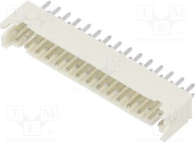 2SHDC30TS, Гнездо; провод-плата; "папа"; 2мм; PIN: 30; THT; 100В; 2А; прямой