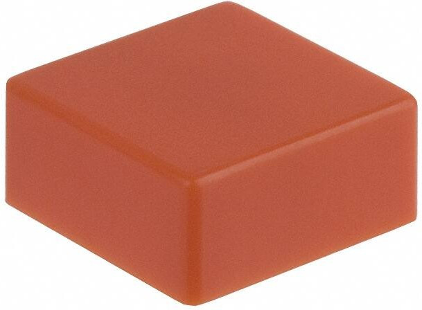 B32-1320, Клавиша, на корпус, нет, 5,5мм, -25-70°C, квадратная, оранжевый