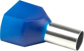 Наконечник штыревой втулочный изол. НШвИ(2) 16.0-14 (уп.50шт) EKF nhvi2-16.0-14