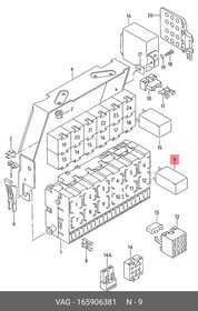 Реле VAG 165 906 381
