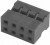 M22-3020400, Headers &amp; Wire Housings 4+4 PIN DIL FEMALE HOUSING