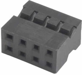 M22-3020400, Headers &amp; Wire Housings 4+4 PIN DIL FEMALE HOUSING