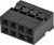 M22-3020400, Headers &amp; Wire Housings 4+4 PIN DIL FEMALE HOUSING