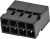 M22-3020400, Headers &amp; Wire Housings 4+4 PIN DIL FEMALE HOUSING