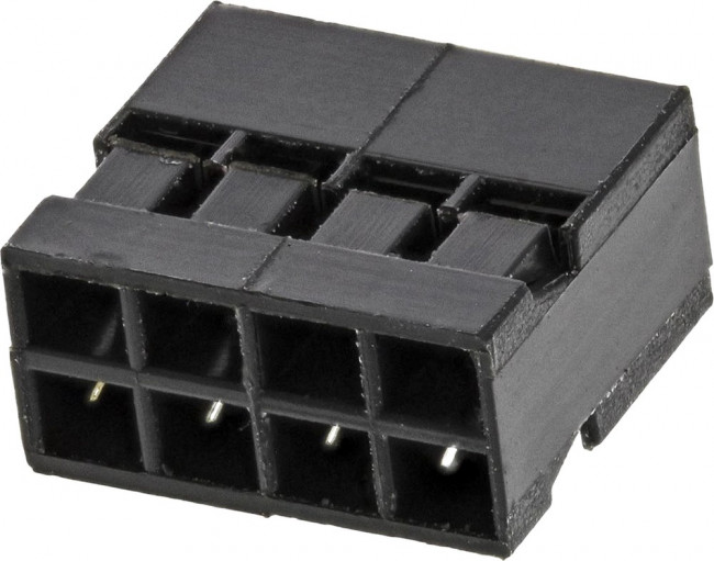 M22-3020400, Headers &amp; Wire Housings 4+4 PIN DIL FEMALE HOUSING