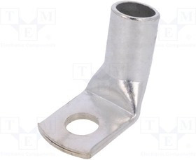 BM019439, Кольцевой трубчатый, M10, 50-70мм2, обжим, на провод, угловой 90°