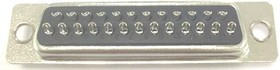 25 Way Panel Mount D-sub Connector Plug, 2.77mm Pitch