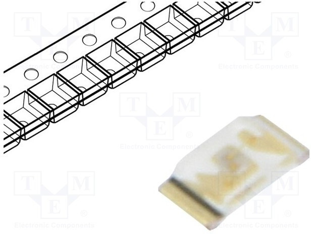 LTST-C194TGKT, Standard LEDs - SMD Green 525nm 90mcd 20mA LTST-C194TGKT, Standard LEDs - SMD Green 525nm 90mcd 20mA