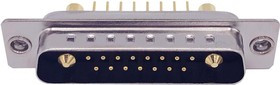 681M17W2103L111, Комбинированный разъем D Sub, Power-D 681M Series, DB-17W2, Штекер, 17 контакт(-ов)