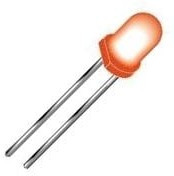 HLMP3300, Standard LEDs - Through Hole 5mm Hi Eff Red Solid State HLMP3300, Standard LEDs - Through Hole 5mm Hi Eff Red Solid State