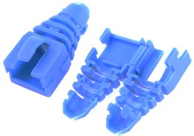 MHRJ45SRB-RET-B, Корпус вилки RJ45, Цвет: синий