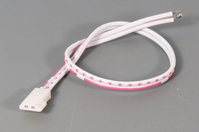 Разъем питания WW розетка , контакты 1x 2, шаг P2.0, монтаж на кабель, L 150мм, WW-02F