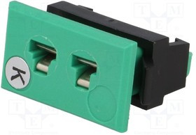 IM-K-FF-IEC-, Разъем: для термопар, гнездо, "мама", для термопар типа К, PIN: 2